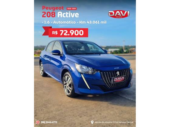PEUGEOT 208 1.6 16V FLEX ACTIVE AT6